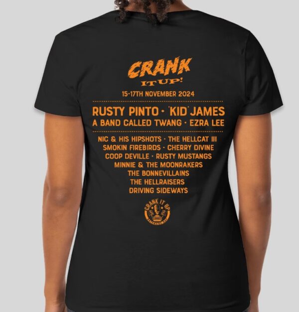 Crank It Up Event Shirt 2024 women ***AVAILABLE AT THE MERCH TENT*** - Image 4