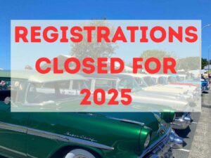 2025 Show n Shine and Coast Cruise Registration