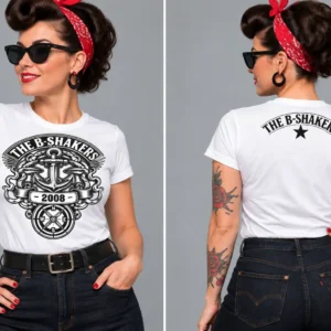The B-Shakers Anchor T-shirt (F)